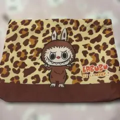 大容量 ポーチ らぶぶ レオパード柄