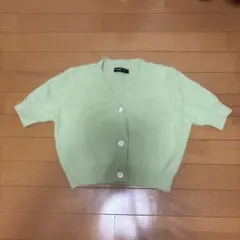 半袖カーディガン