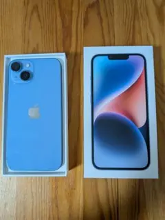 Apple iPhone 14 本体 ブルー - メルカリ