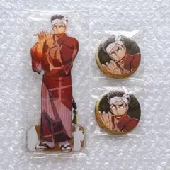 鬼滅の刃 悲鳴嶼行冥 阿波おどり 2025 アクリルスタンド 缶バッジ