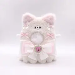 10cmぬい服┊おばけねこ/「№195」 着ぐるみ おすわり