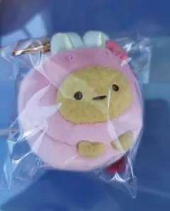 すみっコぐらし えびふらいのしっぽ　和菓子ぶらさげぬいぐるみ