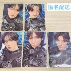 ウィバース限定特典トレカ「TOGETHER」TXT 5人分コンプ 匿名配送