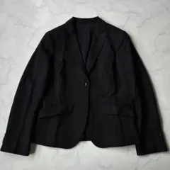 NEW YORKER テーラードジャケット 7号 シルク ウール混 レディースのサムネイル