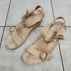 BIRKENSTOCK ソレイ リングバックル ヌバックレザー サンダル