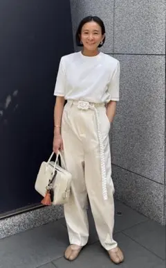 専用！MUSEドゥーズィエム HERILL COTTON WORK パンツ - メルカリ