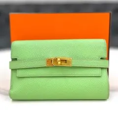 【極美品・希少なバイカラー】HERMES ケリーウォレット ミディアム 2025年最新】ケリーウォレット バイカラーの人気アイテム - メルカリ