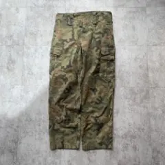 【希少】ポーランド軍 カーゴパンツ パンテラカモ 迷彩 古着 ミリタリー ワイド