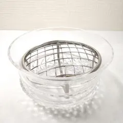 ローズボール　ガラス花瓶