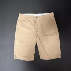 BEAMS チノショートパンツ ベージュのサムネイル
