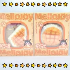 Mellojoy メロジョイ クリームワッフル さんかく+まる 2個セット