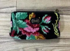 【美品】FEILER 花柄 ミニポーチ