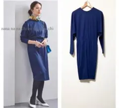 美品　ユナイテッドアローズ　ワンピース　ドルマンスリーブ　タイトスカート　長袖