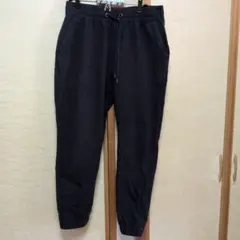 GUネイビー ジョガーイージーパンツ
