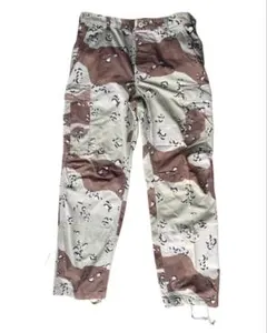 米軍デザート6カラー迷彩コンバットパンツ チョコチップ迷彩M/L83年官給品 米軍デザート6カラー迷彩コンバットパンツ チョコチップ迷彩M/L83年官