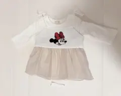 petitmain ビスチェロンパースセット 70 Disney ミニー