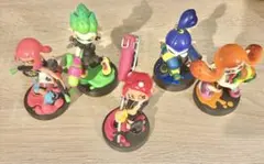 な*）様 02 スプラトゥーン　amiibo 5体セット300円スタート！