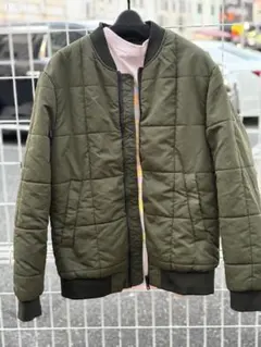 H&Mキルティングジャケット