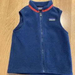 patagonia フリースベスト ネイビー