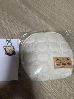 【2点セット】COCO'S×ちいかわ　ちいかわ　ポーチ　ラバーチャーム　ラッコ
