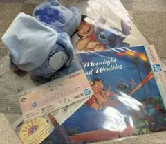 【新品・未使用】スティッチ一番くじ　ぬいぐるみ　ポスター　クリアファイル