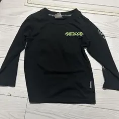 OUTDOOR PRODUCTS 長袖カットソー 110サイズ ブラック