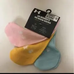 Under Armour Women's No Show靴下 3足21〜23㎝のサムネイル
