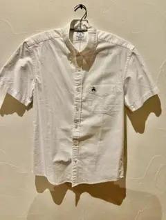 新品 ブルックスブラザーズ 半袖シャツ 白 S(M相当) レギュラーフィット