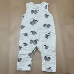 H&M 果物柄　プラム柄　ロンパース　80〜90センチ