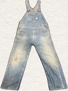 70s Vintage BIG MAC Boro Denim Overalls - メルカリ