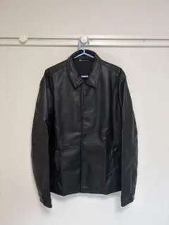 ZARA フェイクレザージャケット ブラック Mのサムネイル