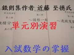 単元別演習　フルセット　美品 2026年最新】鉄緑会 単元別演習の人気アイテム - メルカリ