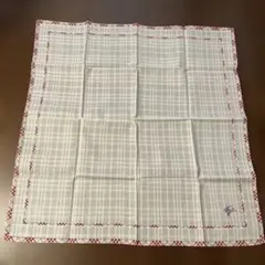 バーバリー　チェック柄ハンカチ
