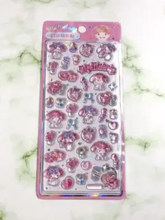 ボンボンドロップ　シール　サンリオ　マイメロ　マイメロディ　立体　3D