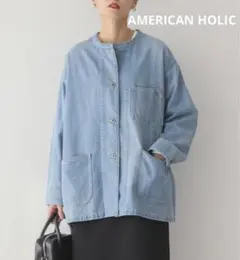 《22日限定》AMERICAN HOLIC デニムカバーオール プチプラ♪