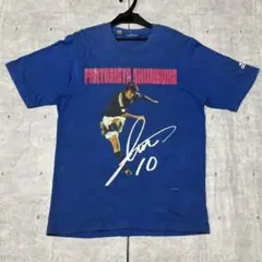 2004年 adidas 日本代表 中村俊輔 サイン フォトプリント Tシャツのサムネイル