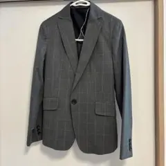 グレー　レディーススーツ　3点セット