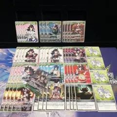 【人気】大神ミオ デッキパーツ52枚セット osr付き ディーヴァフィーバー