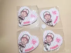 ソフトバンクホークス若鷹ガチャ 缶バッジ 超ビッグコレクションセット中村晃 若鷹ガチャ ホークス 中村晃 ハート缶バッジ4点セット - メルカリ