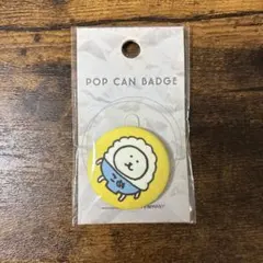 ナガノのくま　羊のキャラクター缶バッジ