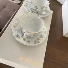 ティーカップ・ソーサーセット 2個