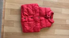 babyGap レッド ダウンベスト 3歳用　95cm