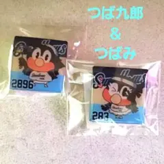 【最終価格】 2026 ヤクルトスワローズ　ピンバッジ　つば九郎 ＆ つばみ　①