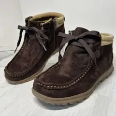 ホーキンススポーツ フラットライト スエード モカシンブーツ　24cm