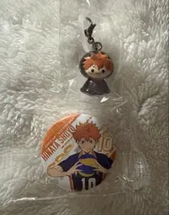 日向翔陽 めじるし 缶バッジ くら寿司