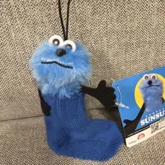 パペットスンスン　すっぽりソックスマスコット　ブルー