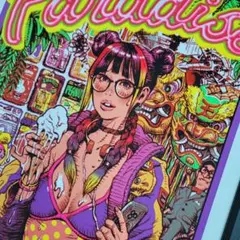 ロッキンジェリービーン 551 蓬莱 551 HORAI GIRL ポスター - メルカリ