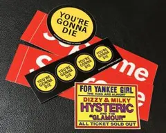 SUPREME・HYSTERIC GLAMOUR Sticker ■短期限定