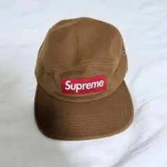 Supreme ブラウン キャップ