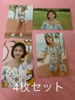 TWICE韓国ポップアップストアTwaii's Shopトレカ ジヒョ4枚